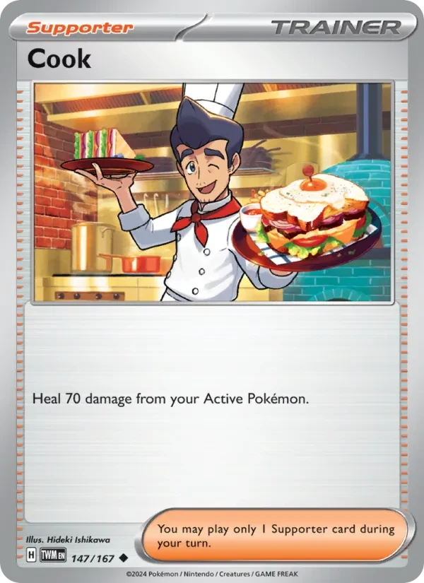 Cook 147/167 Twilight Masquerade Pokémon card