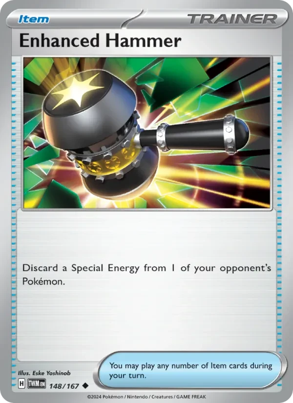 Enhanced Hammer 148/167 Twilight Masquerade Pokémon Karte