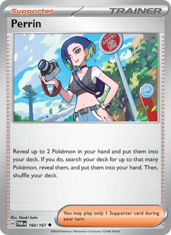 Perrin 160/167 Twilight Masquerade Pokémon card