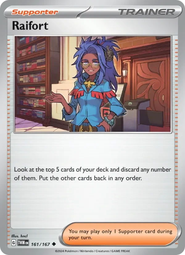 Raifort 161/167 Twilight Masquerade Pokémon card