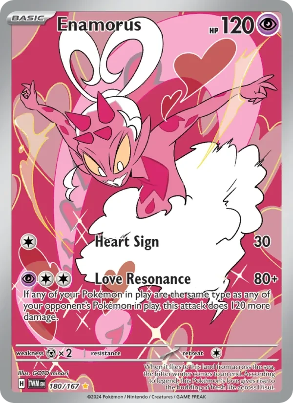 Enamorus 180/167 Twilight Masquerade Pokémon card
