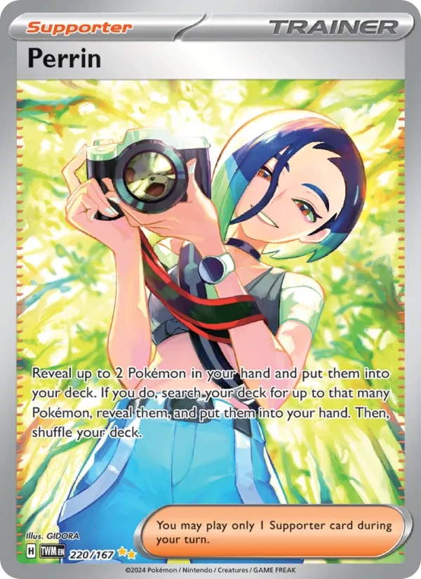 Perrin 220/167 Twilight Masquerade Pokémon card