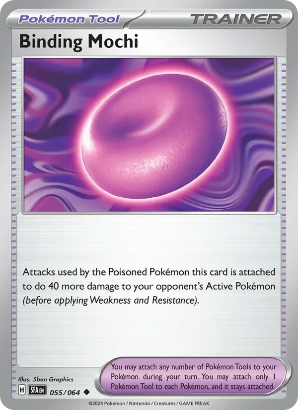 Binding Mochi 055/64 Shrouded Fable Pokémon Karte