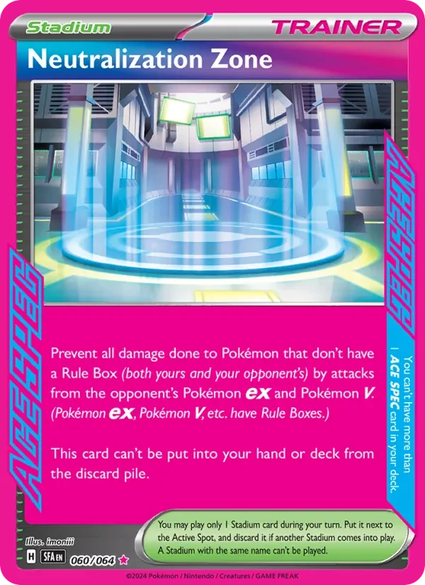Neutralization Zone 060/64 Shrouded Fable Pokémon card
