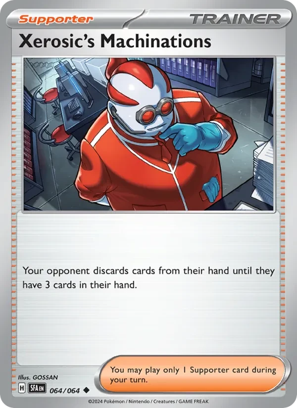 Carte Pokémon Xerosic's Machinations 064/64 Shrouded Fable