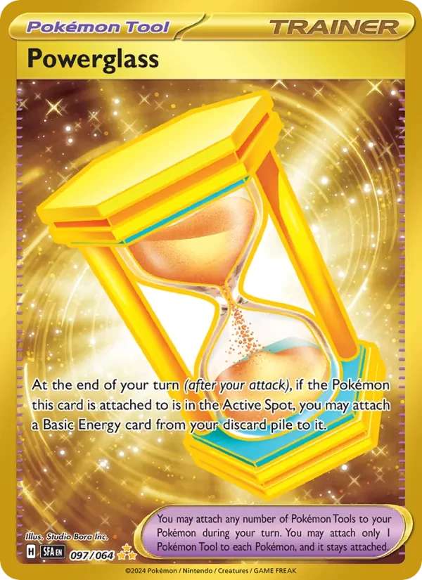 Powerglass 097/64 Shrouded Fable Pokémon card