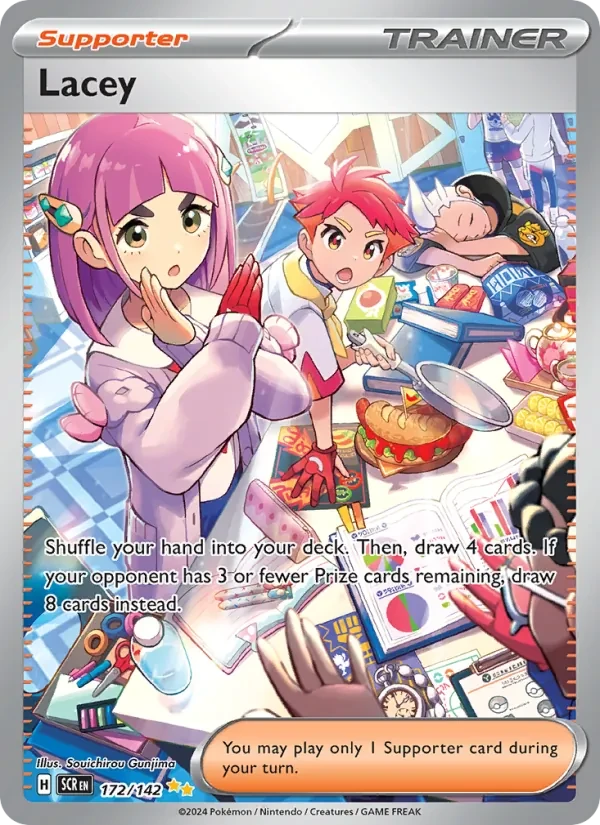 Lacey 172/142 Stellar Crown Pokémon card
