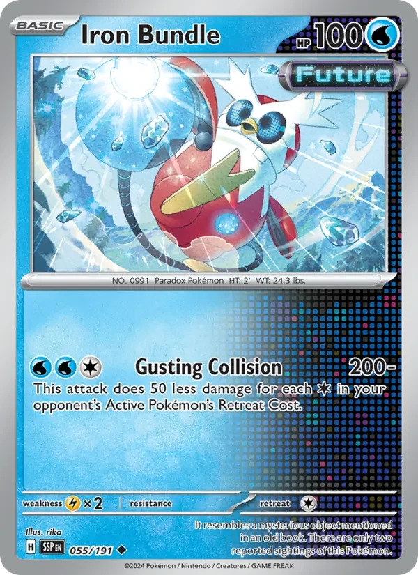 Iron Bundle 055/191 Surging Sparks Pokémon card