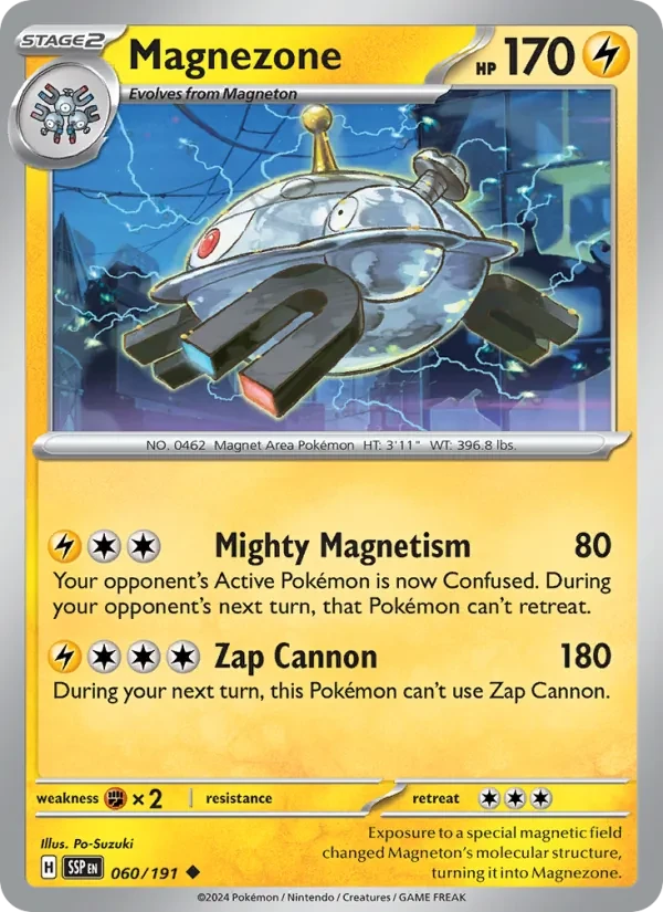 Magnezone 060/191 Surging Sparks Pokémon card