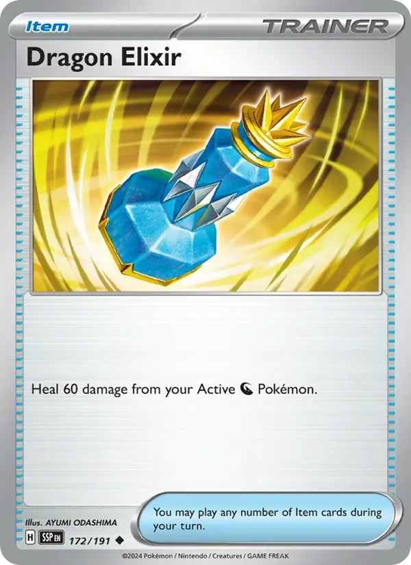 Dragon Elixir 172/191 Surging Sparks Pokémon card