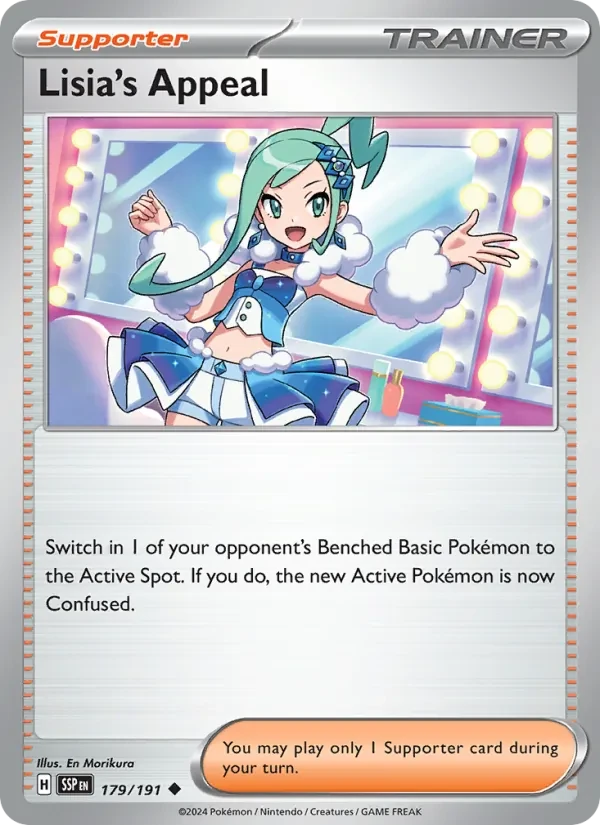 Lisia's Appeal 179/191 Surging Sparks Pokémon card