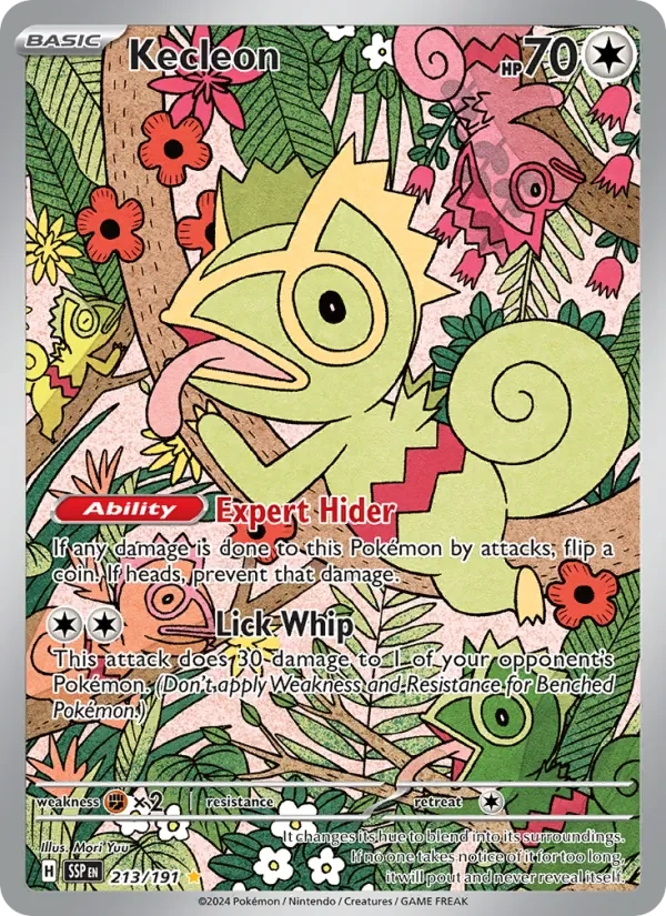 Kecleon 213/191 Surging Sparks Pokémon card