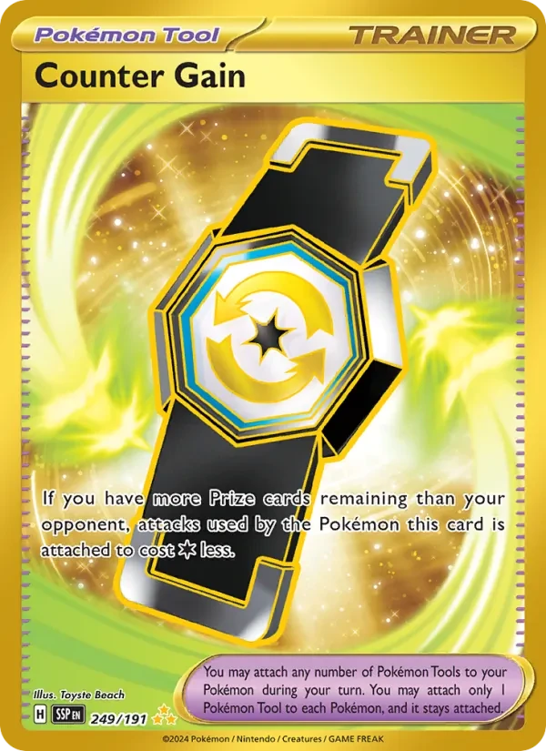 Counter Gain 249/191 Surging Sparks Pokémon card