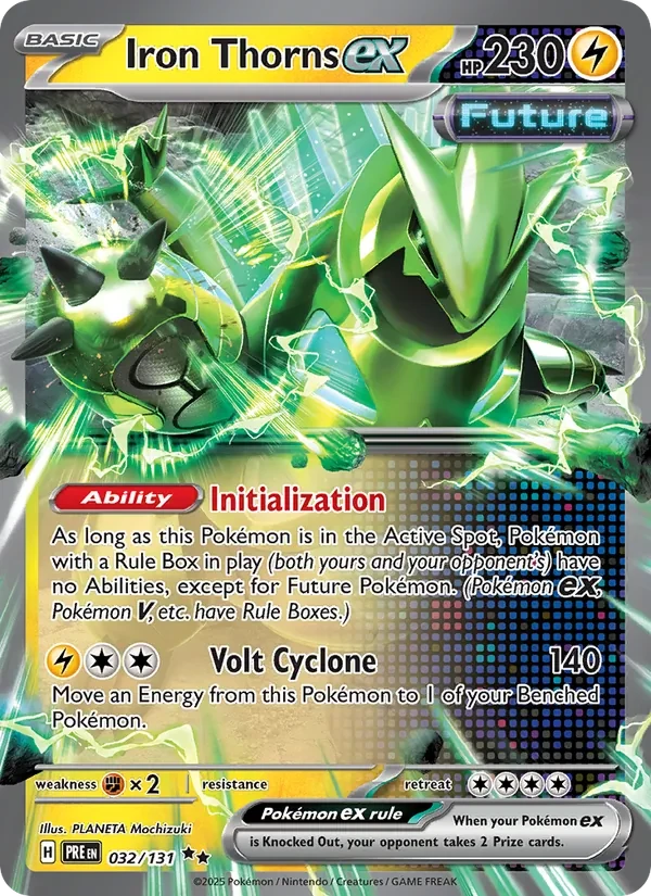 Iron Thorns ex 032/131 Prismatic Evolutions Pokémon card