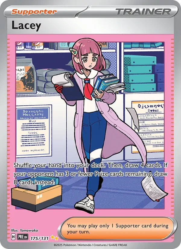 Lacey 175/131 Prismatic Evolutions Pokémon card