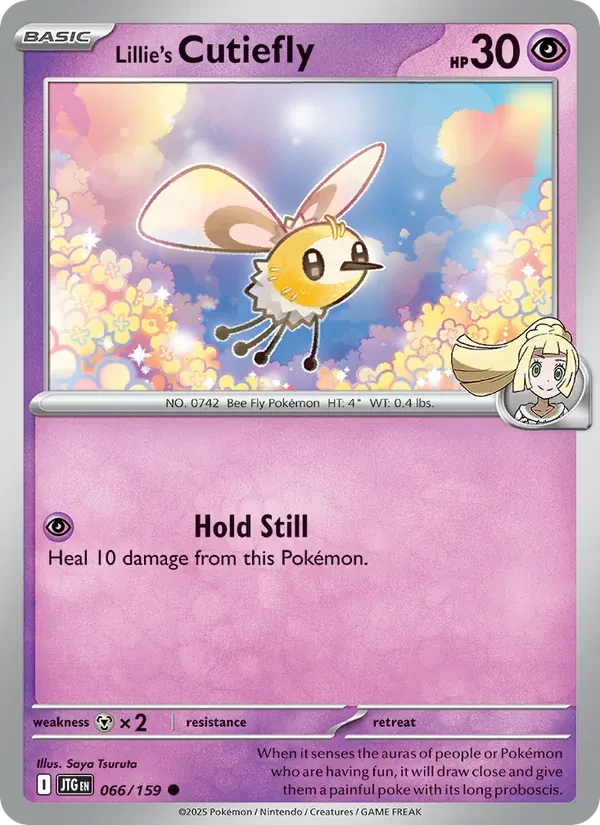Lillie's Cutiefly 066/159 Journey Together Pokémon Karte