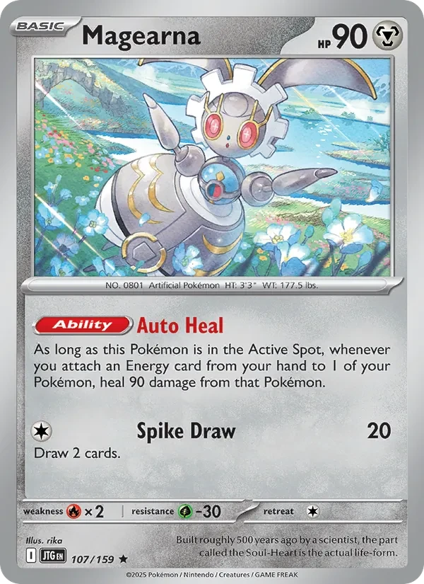Magearna 107/159 Journey Together Pokémon card