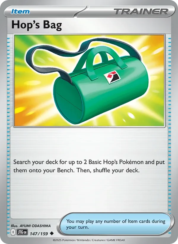 Carte Pokémon Hop's Bag 147/159 Journey Together