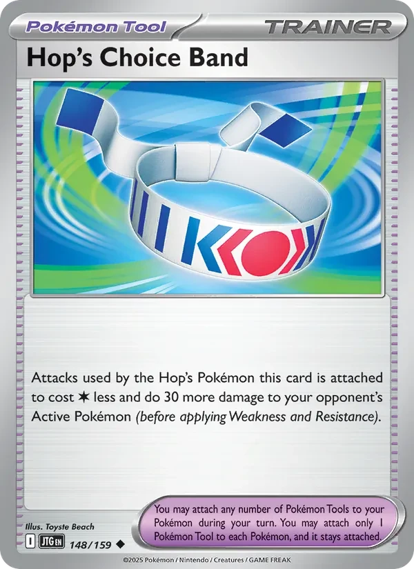 Hop's Choice Band 148/159 Journey Together Pokémon card