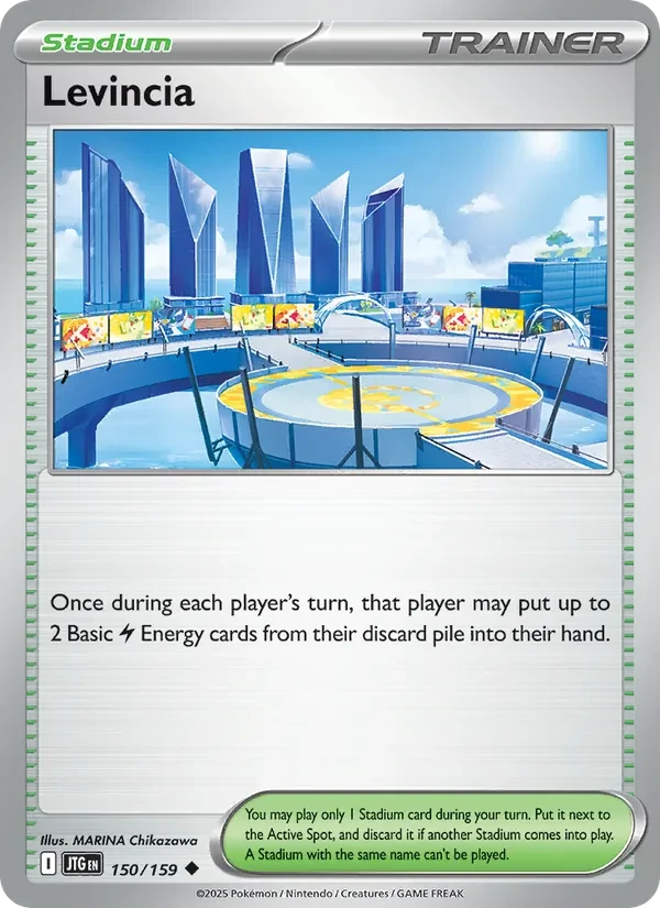 Levincia 150/159 Journey Together Pokémon card
