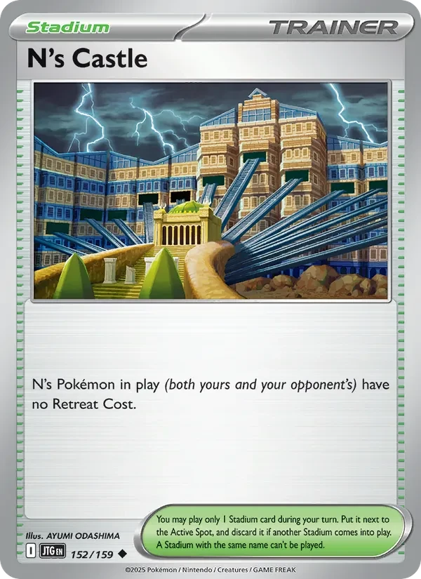 N's Castle 152/159 Journey Together Pokémon card