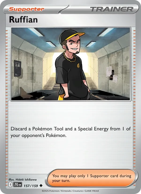 Ruffian 157/159 Journey Together Pokémon card