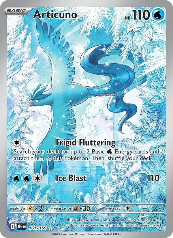 Articuno 161/159 Journey Together Pokémon card