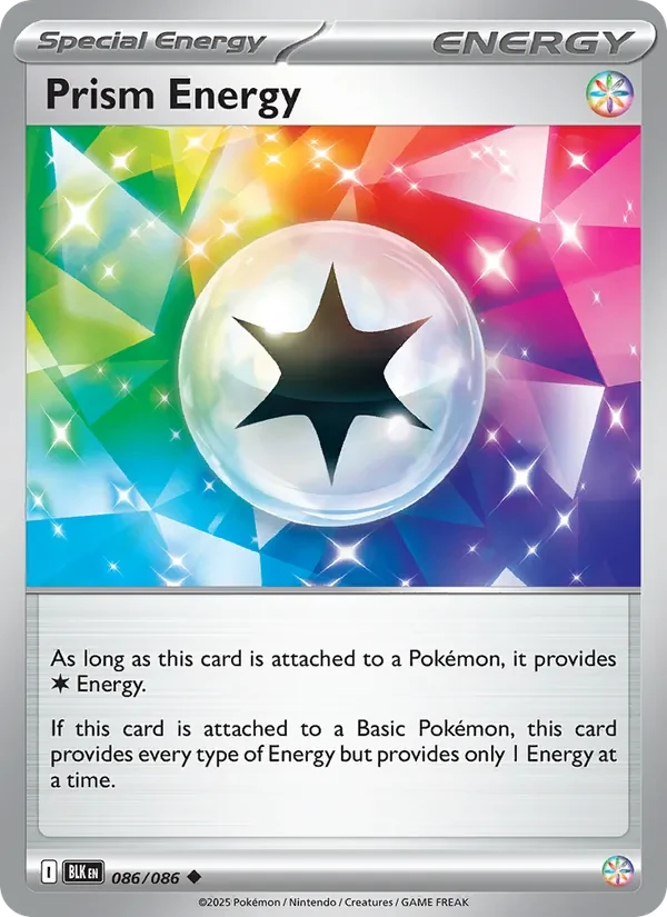 Prism Energy 086/86 Black Bolt Pokémon card