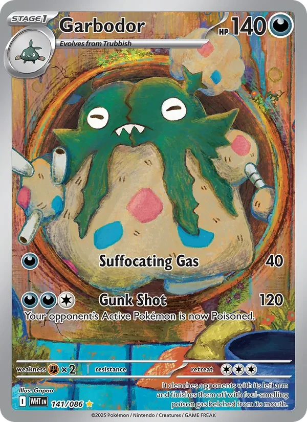 Carte Pokémon Garbodor 141/86 White Flare