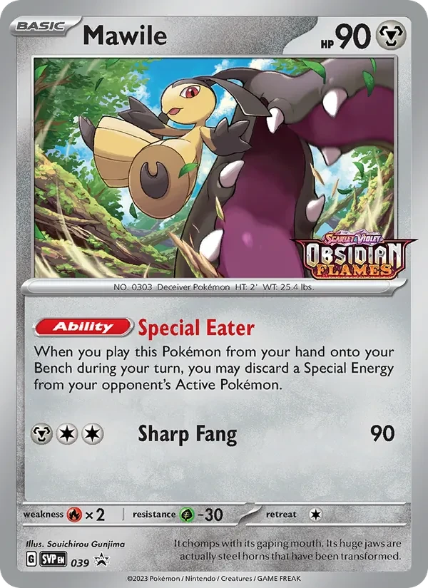 Mawile 039/225 SVP Black Star Promos Pokémon card