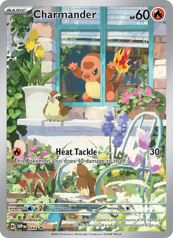 Charmander 044/225 SVP Black Star Promos Pokémon card