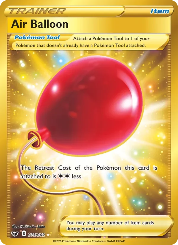 Air Balloon 213/202 Sword & Shield Pokémon card