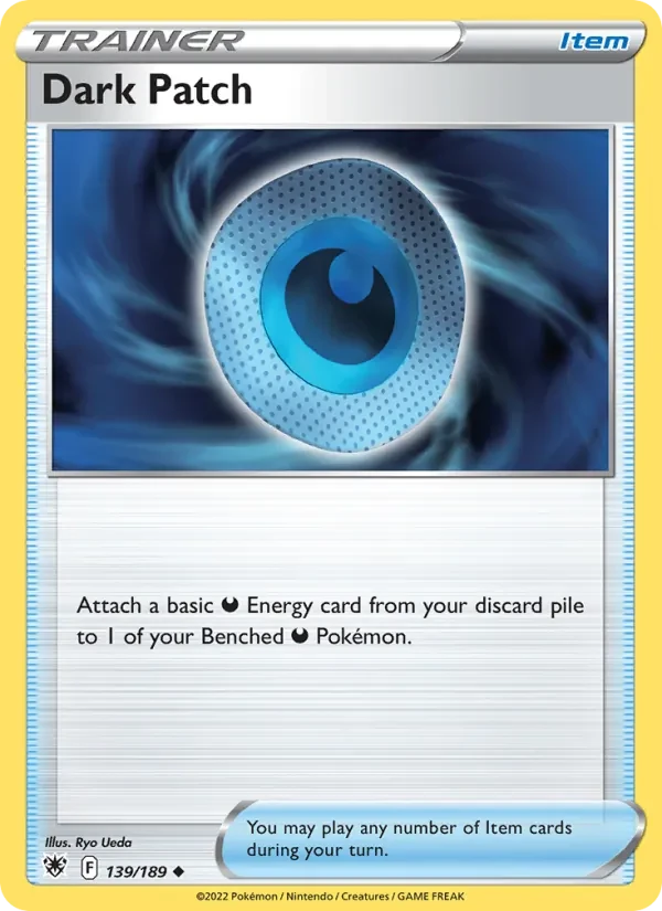 Dark Patch 139/189 Astral Radiance Pokémon Karte