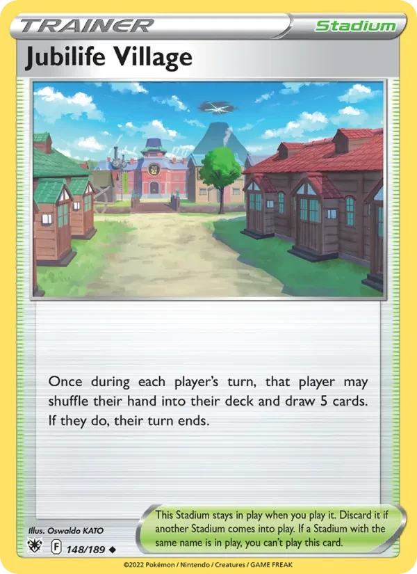 Jubilife Village 148/189 Astral Radiance Pokémon Karte