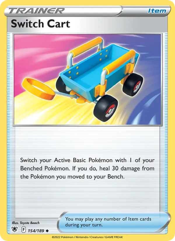 Switch Cart 154/189 Astral Radiance Pokémon card