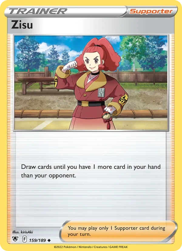 Zisu 159/189 Astral Radiance Pokémon card