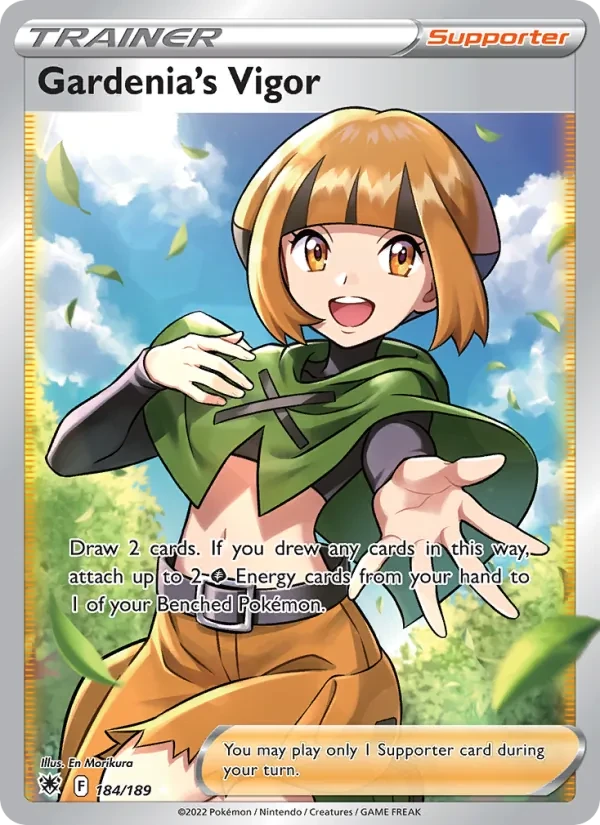 Gardenia's Vigor 184/189 Astral Radiance Pokémon card