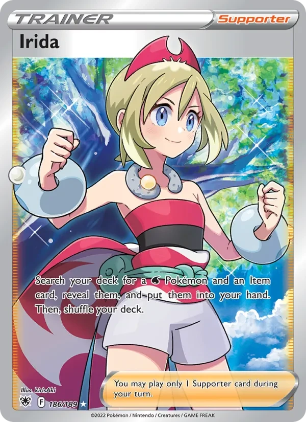 Irida 186/189 Astral Radiance Pokémon card