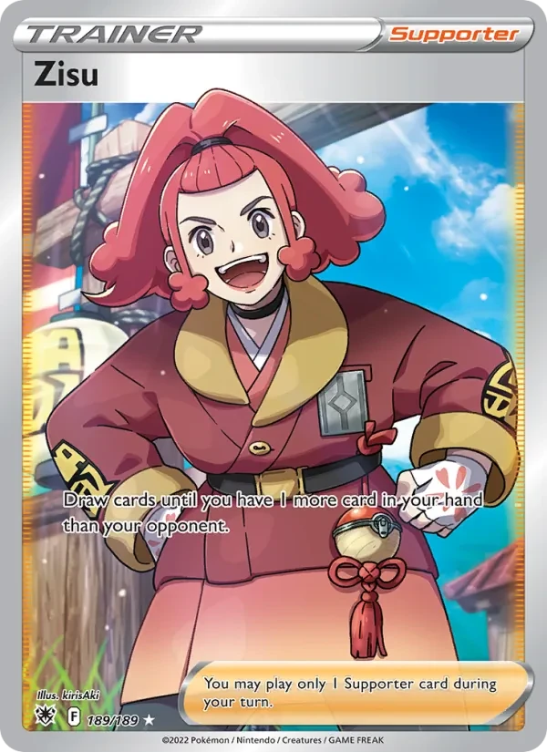 Zisu 189/189 Astral Radiance Pokémon card