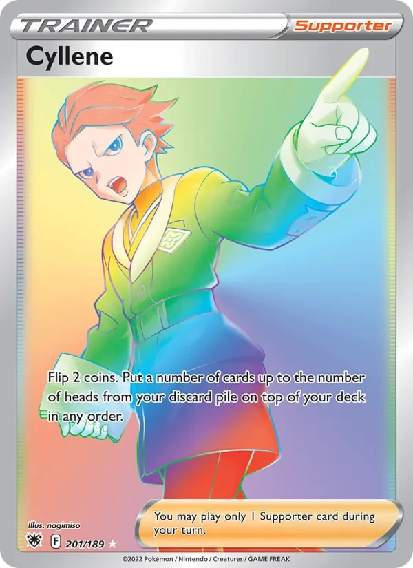 Cyllene 201/189 Astral Radiance Pokémon Karte