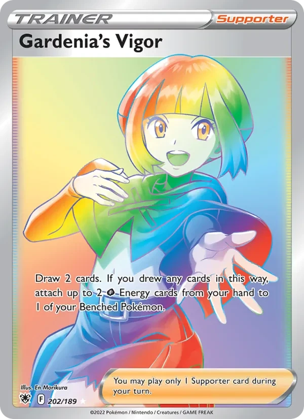 Gardenia's Vigor 202/189 Astral Radiance Pokémon card