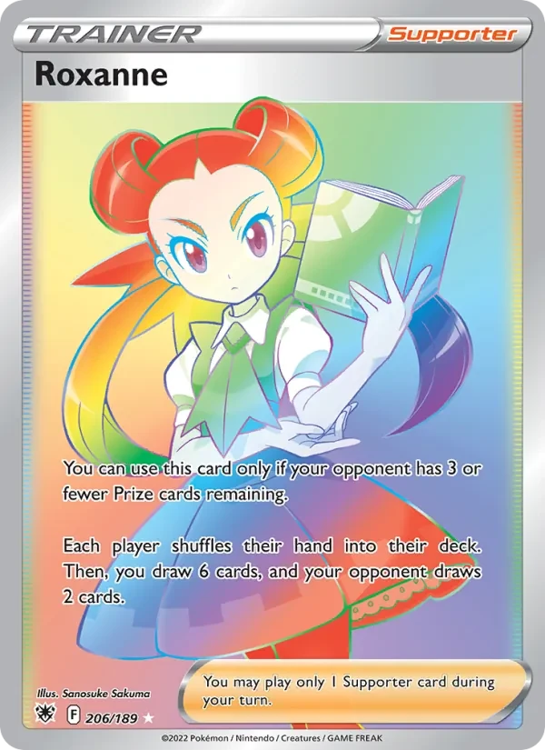 Roxanne 206/189 Astral Radiance Pokémon card