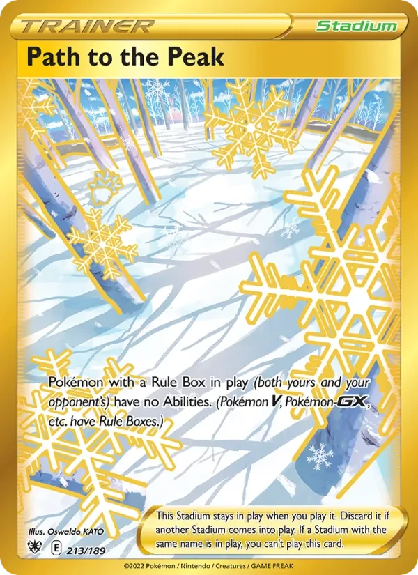 Path to the Peak 213/189 Astral Radiance Pokémon card
