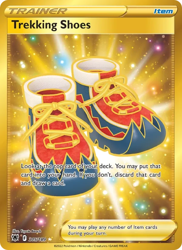 Trekking Shoes 215/189 Astral Radiance Pokémon card
