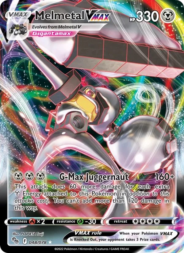 Melmetal VMAX 048/78 Pokémon GO Pokémon card