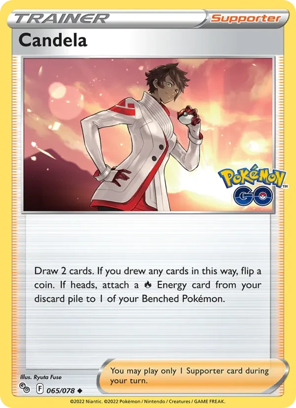 Candela 065/78 Pokémon GO Pokémon card