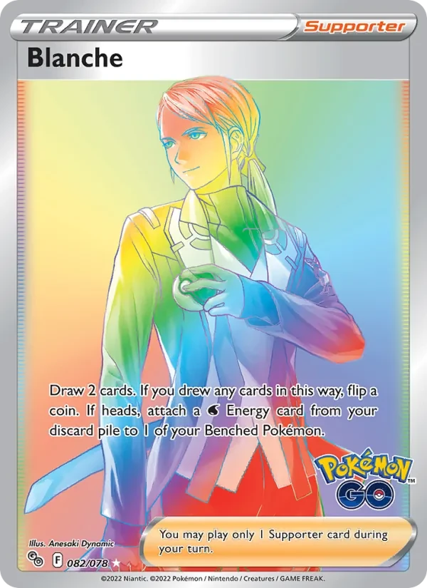 Blanche 082/78 Pokémon GO Pokémon card