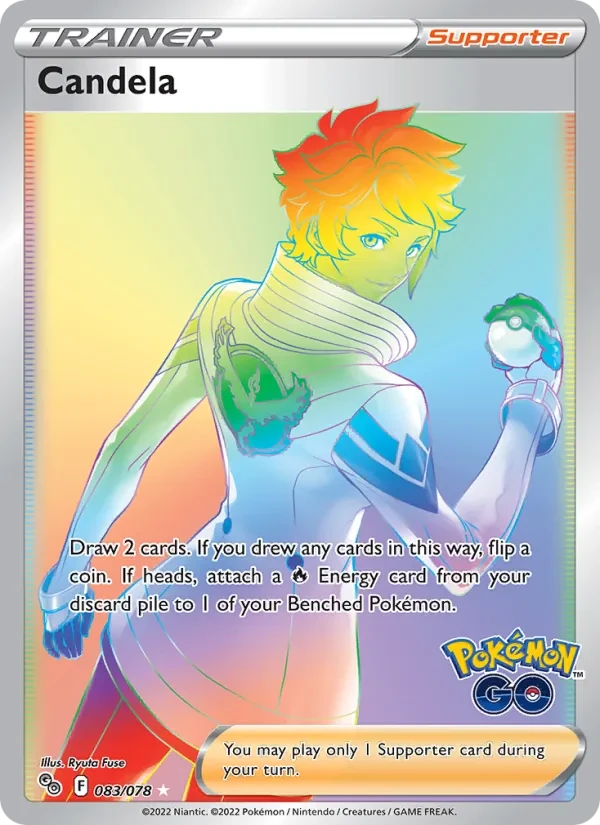 Candela 083/78 Pokémon GO Pokémon card