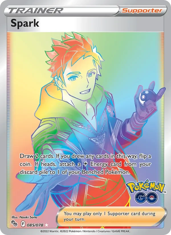 Spark 085/78 Pokémon GO Pokémon card