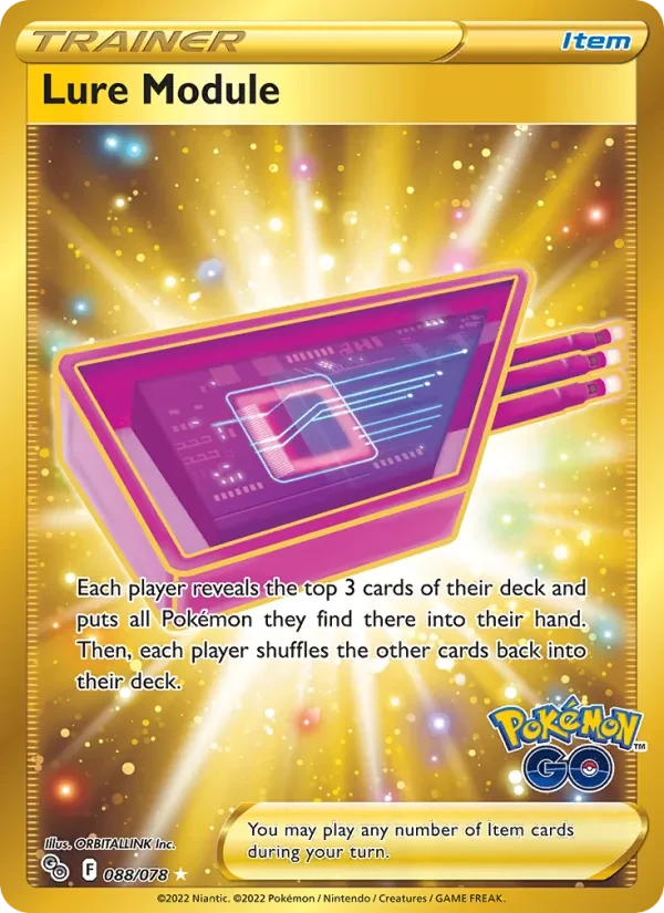Lure Module 088/78 Pokémon GO Pokémon Karte